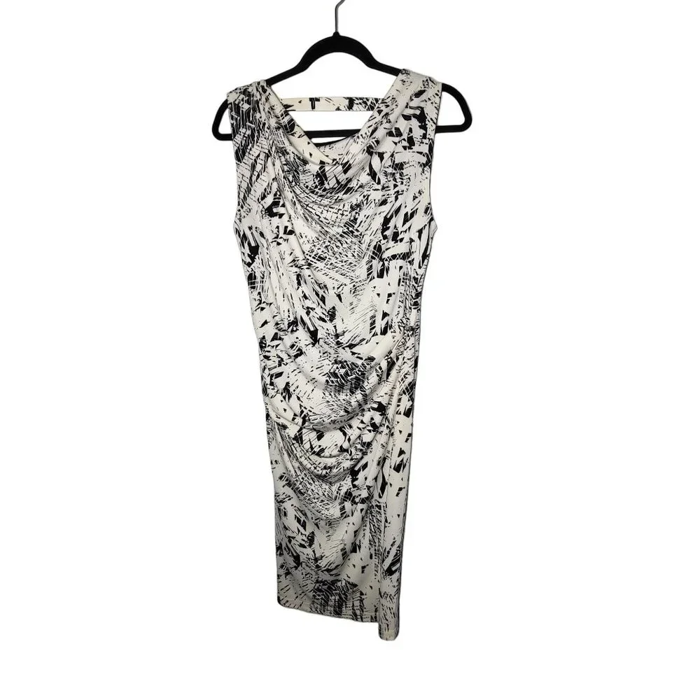 Robert Rodriguez Women's Lydia Printed Sleeveless‎ Dress Size XS Career Office
